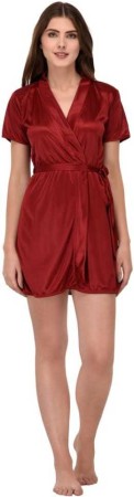 Women Nighty  (Maroon)