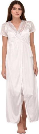 Women Nighty  (White)