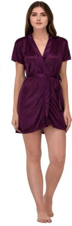NEW BLUE EYES Maroon Women Nighty 
