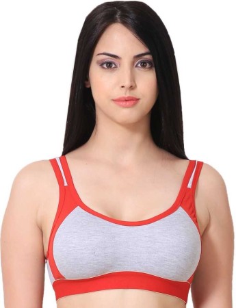 New Blue Eyes Women Sports Non Padded Bra 