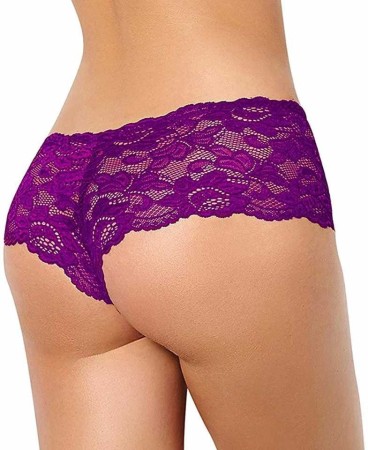 Women Boy Short Purple Panty  (Pack of 1)