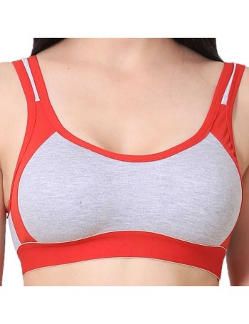 New Blue Eyes Women Sports Non Padded Bra 