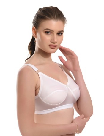 new blue eyes Cotton Blend for Women’s Daily use, Full Coverage Bra for Regular wear, Non Padded, Non Wired Everyday Bra