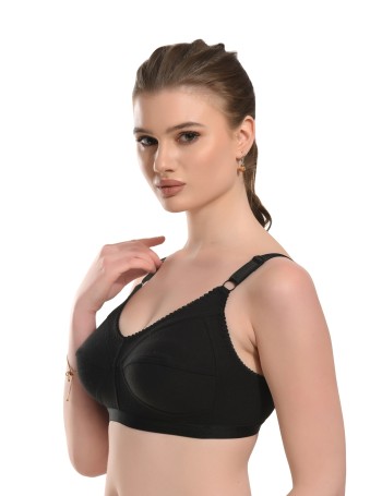 new blue eyes Cotton Blend for Women’s Daily use, Full Coverage Bra for Regular wear, Non Padded, Non Wired Everyday Bra