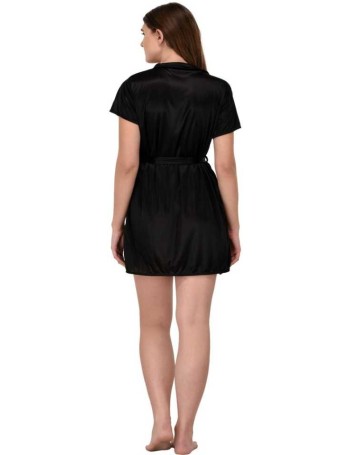 Women Nighty  (Black)