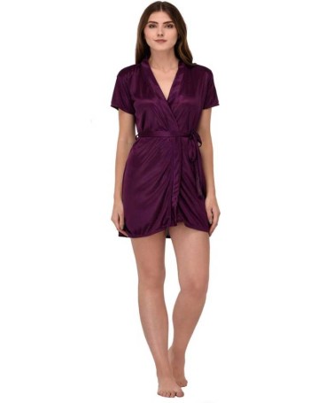 NEW BLUE EYES Maroon Women Nighty 