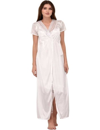 Women Nighty  (White)