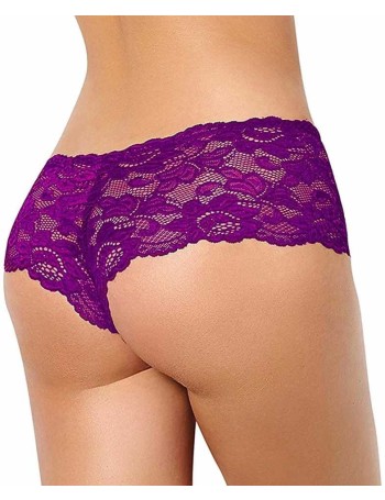 Women Boy Short Purple Panty  (Pack of 1)