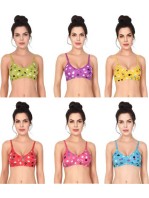 New Blue Eyes Women Sports Non Padded Bra 
