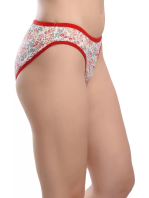 new blue eyes Women's Lace Panty, Free Size, Multicolour (Pack of 6)