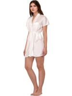 Women Nighty with Robe  (Light Blue)