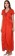 Women Nighty with Robe  (Red)