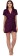 NEW BLUE EYES Maroon Women Nighty 