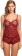 Self Design Babydoll Maroon Color