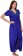 Women Nighty with Robe  (Dark Blue)