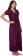 Women Nighty with Robe  (Purple)