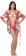 NEW BLUE EYES Women Pink Robe and Lingerie Set