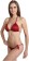 Solid Women Bikini Red Swimsuit