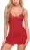 Red Beautifull Camisole nighte dress for girls babydolls