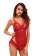 Red Babydoll Night Dress Honeymoon Dress 