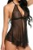 Black  Babydoll Night Dress Honeymoon Dress 