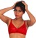 Women Full Coverage Non Padded Bra  (Red)