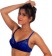NEW BLUE EYES Women Full Coverage Blue Non Padded Bra