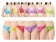 new blue eyes Women Lingerie Printed Bra Panty Set Honeymoon Dress Pack of 6