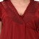 Women Nighty with Robe  (Maroon)