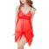 Red   Babydoll Night Dress Honeymoon Dress 