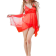 Red   Babydoll Night Dress Honeymoon Dress 